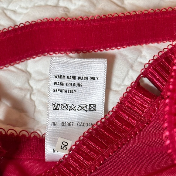 Fantasie | NWT Ruby red lace Estelle bra with side support - Picture 2 of 13